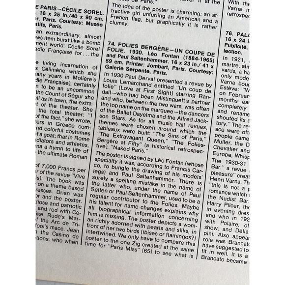 Casino De Paris, Cecile Sorel, Folies Bergère, Un Coupe De Folie, Music Hall - Picture 3 of 5